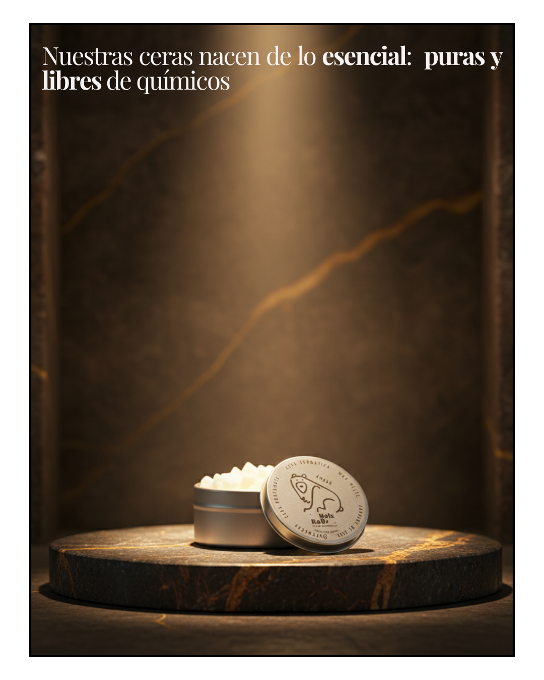 Ceras aromáticas: Ámbar