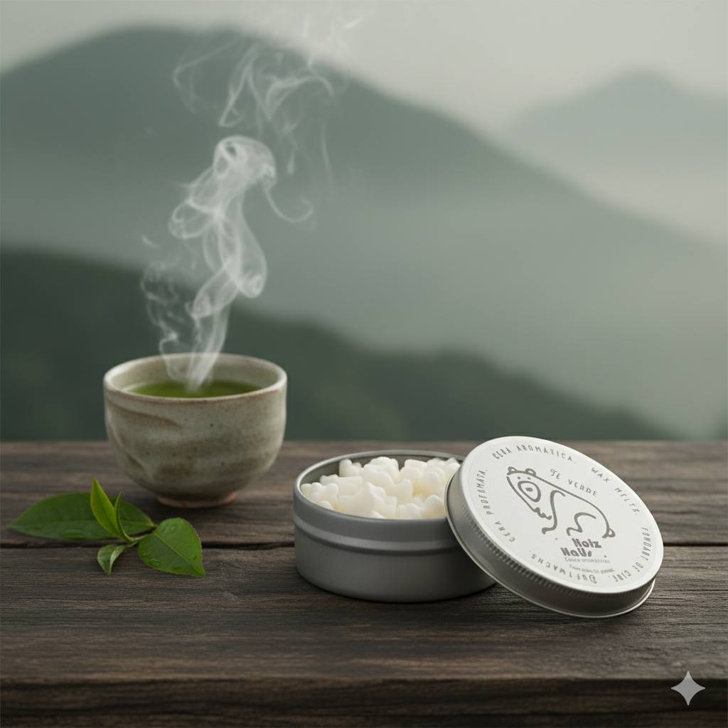 Ceras aromáticas: Té verde
