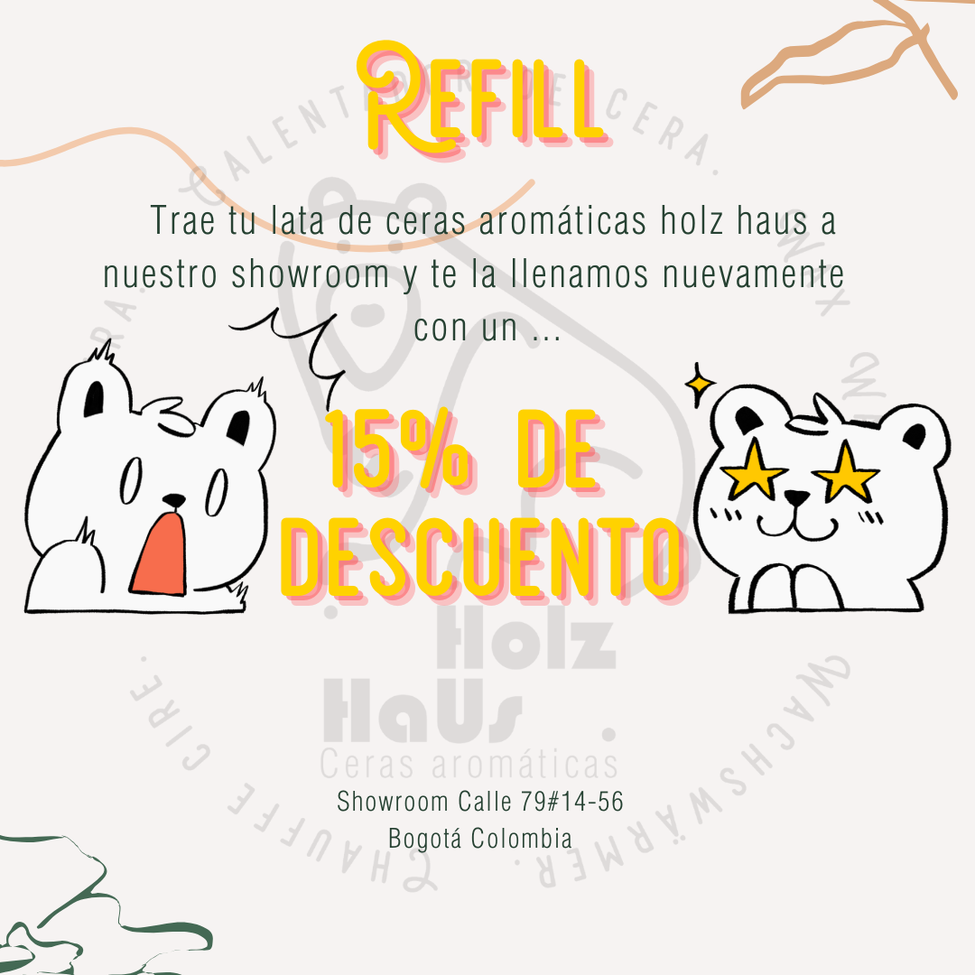 Ceras aromáticas: Té verde